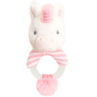 SE1005: 14cm Keeleco Twinkle Unicorn Ring Rattle (100% Recycled)